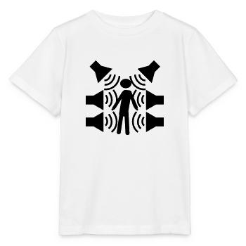 La Ultima Sound System - Stanley/Stella Kinder T-Shirt MINI CREATOR  - Weiß - Vorne - Maike (125cm)