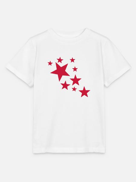 Stars - Stanley/Stella Kinder T-Shirt MINI CREATOR  - Weiß