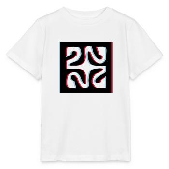 3d tattoo losange - T-shirt bio MINI CREATOR Stanley/Stella Enfant - blanc - Devant - Maike (125cm)