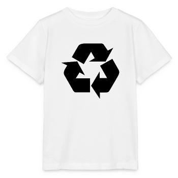 Recycler - Stanley/Stella Kinder T-Shirt MINI CREATOR  - Weiß - Vorne - Maike (125cm)