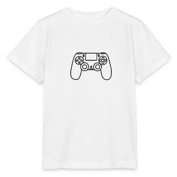 Controller - Stanley/Stella Kinder T-Shirt MINI CREATOR  - Weiß - Vorne - Maike (125cm)