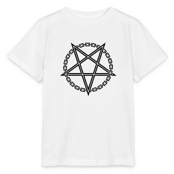 Pentagram - Stanley/Stella Kinder T-Shirt MINI CREATOR  - Weiß - Vorne - Maike (125cm)