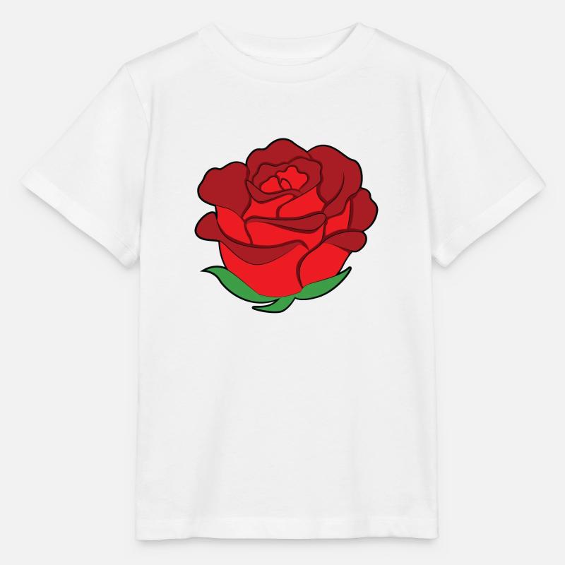rose - Stanley/Stella MINI CREATOR Kids’ T-Shirt - white