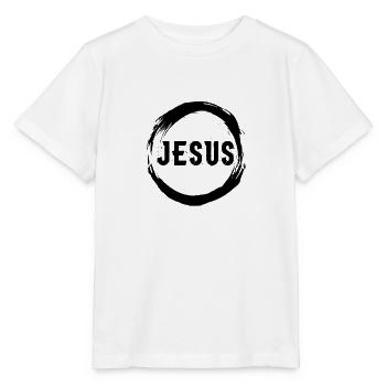 jesus - Stanley/Stella MINI CREATOR Kids’ T-Shirt - white - Front - Maike (125cm)