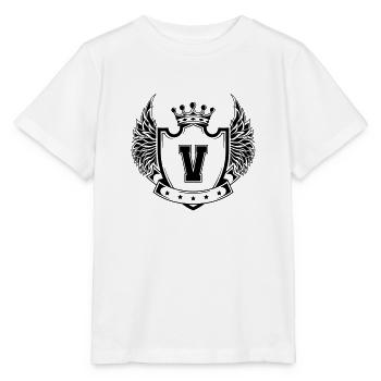 Wappen V - Stanley/Stella Kinder T-Shirt MINI CREATOR  - Weiß - Vorne - Maike (125cm)