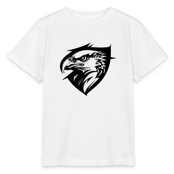 aigle de profil - T-shirt bio MINI CREATOR Stanley/Stella Enfant - blanc - Devant - Maike (125cm)