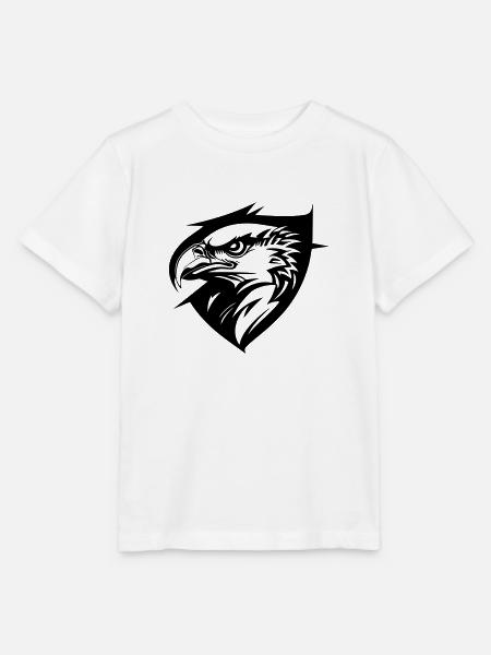 Adler im Profil - Stanley/Stella Kinder T-Shirt MINI CREATOR  - Weiß