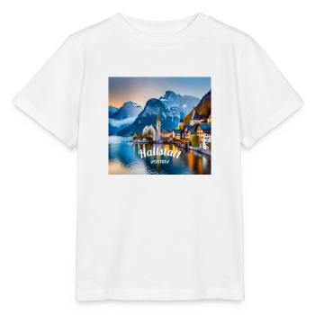 Hallstatt in the morning - Stanley/Stella MINI CREATOR Kids’ T-Shirt - white - Front - Maike (125cm)