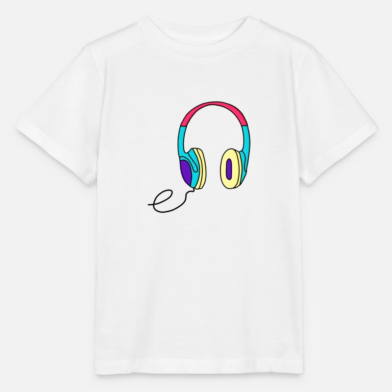 Casque - T-shirt bio MINI CREATOR Stanley/Stella Enfant - blanc