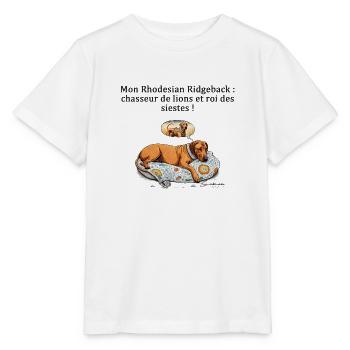 chasseur de sieste - T-shirt bio MINI CREATOR Stanley/Stella Enfant - blanc - Devant - Maike (125cm)