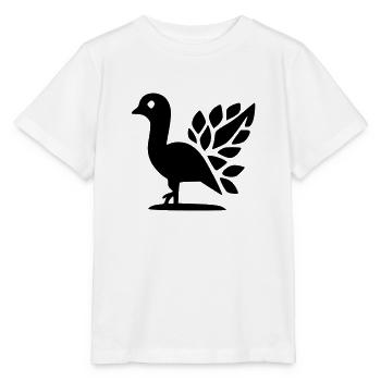 Peacock - Stanley/Stella MINI CREATOR Kids’ T-Shirt - white - Front - Maike (125cm)
