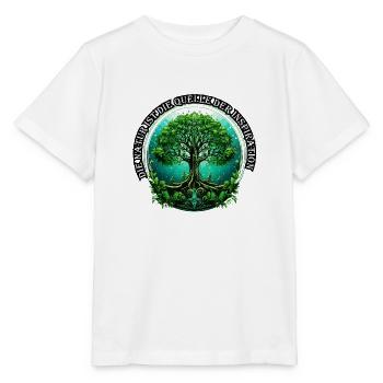 Natur Quelle der Inspiration - Stanley/Stella Kinder T-Shirt MINI CREATOR  - Weiß - Vorne - Maike (125cm)