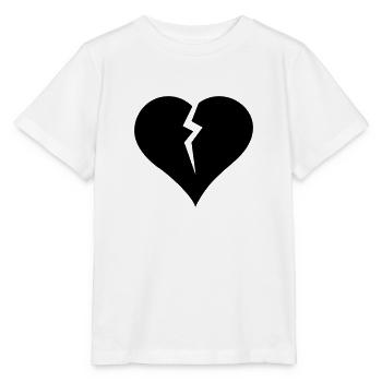 heart - T-shirt bio MINI CREATOR Stanley/Stella Enfant - blanc - Devant - Maike (125cm)