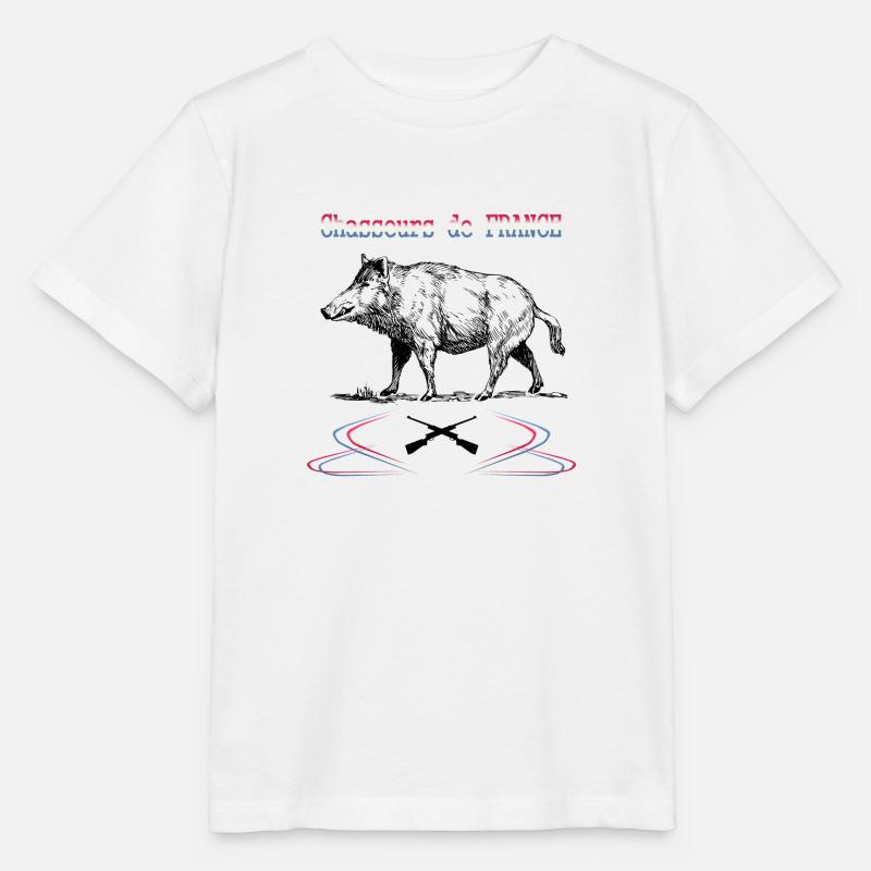 chasse_21 - T-shirt bio MINI CREATOR Stanley/Stella Enfant - blanc