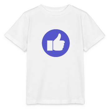 Thumb Up LIKE - Stanley/Stella Kinder T-Shirt MINI CREATOR  - Weiß - Vorne - Maike (125cm)