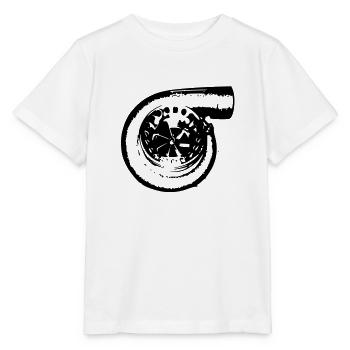 Turbo - T-shirt bio MINI CREATOR Stanley/Stella Enfant - blanc - Devant - Maike (125cm)