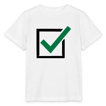 politik - Stanley/Stella Kinder T-Shirt MINI CREATOR  - Weiß - Vorne - Maike (125cm)