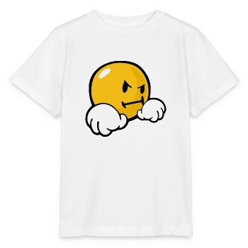 Smiley Stubborn - Stanley/Stella MINI CREATOR Kids’ T-Shirt - white - Front - Maike (125cm)