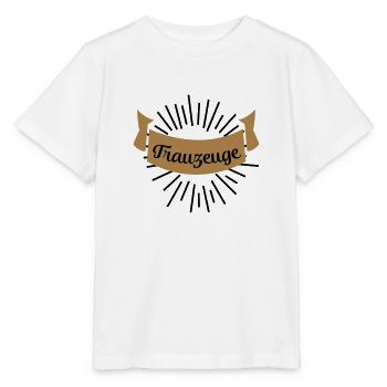 trauzeuge - Stanley/Stella Kinder T-Shirt MINI CREATOR  - Weiß - Vorne - Maike (125cm)