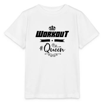 workout queen - Stanley/Stella Kinder T-Shirt MINI CREATOR  - Weiß - Vorne - Maike (125cm)