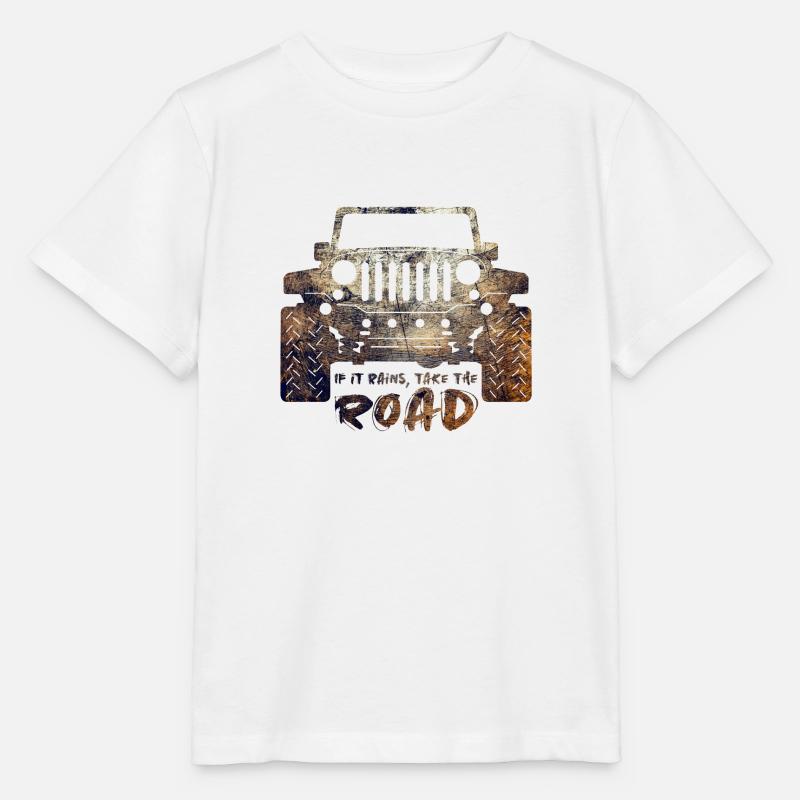Jeep - T-shirt bio MINI CREATOR Stanley/Stella Enfant - blanc