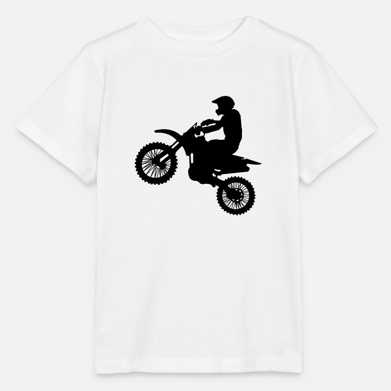 motocross - T-shirt bio MINI CREATOR Stanley/Stella Enfant - blanc