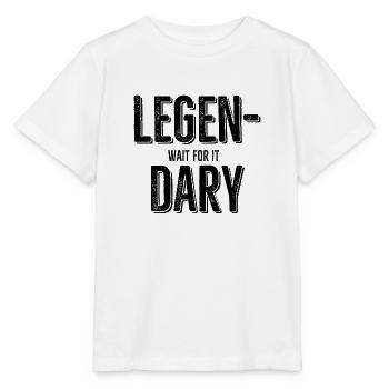 Legen Wait For It Dary - Stanley/Stella MINI CREATOR Kids’ T-Shirt - white - Front - Maike (125cm)