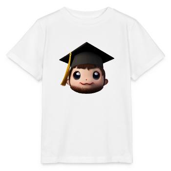 Baccalauréat Diplôme de fin d’études supérieures - T-shirt bio MINI CREATOR Stanley/Stella Enfant - blanc - Devant - Maike (125cm)