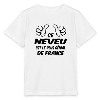 BEST NEPHEW - Stanley/Stella MINI CREATOR Kids’ T-Shirt - white - Front - Maike (125cm)