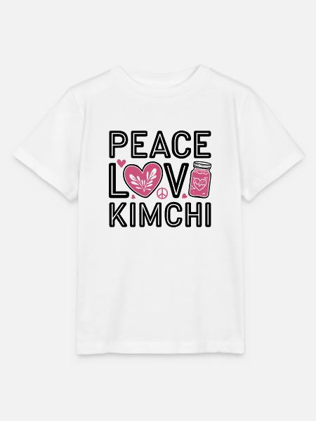 Statement für Kimchi-Fans - Stanley/Stella Kinder T-Shirt MINI CREATOR - Weiß