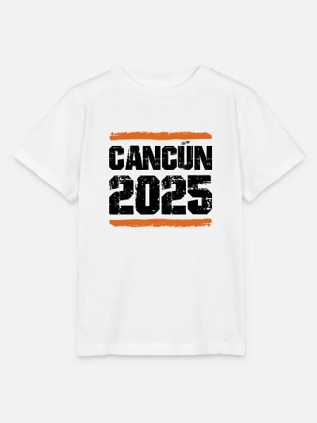 Cancun 2025 Team - Stanley/Stella Kinder T-Shirt MINI CREATOR - Weiß