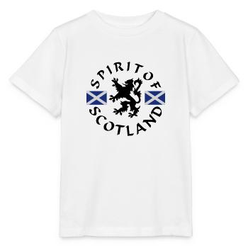 Spirit-of-Scotland - Stanley/Stella Kinder T-Shirt MINI CREATOR  - Weiß - Vorne - Maike (125cm)