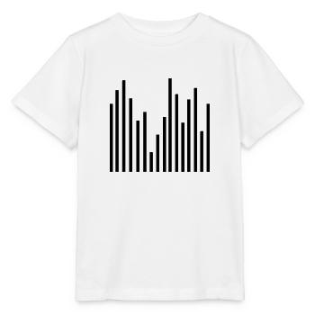 Statistik - Stanley/Stella Kinder T-Shirt MINI CREATOR  - Weiß - Vorne - Maike (125cm)