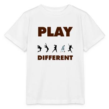 PLAY DIFFERENT - T-shirt bio MINI CREATOR Stanley/Stella Enfant - blanc - Devant - Maike (125cm)