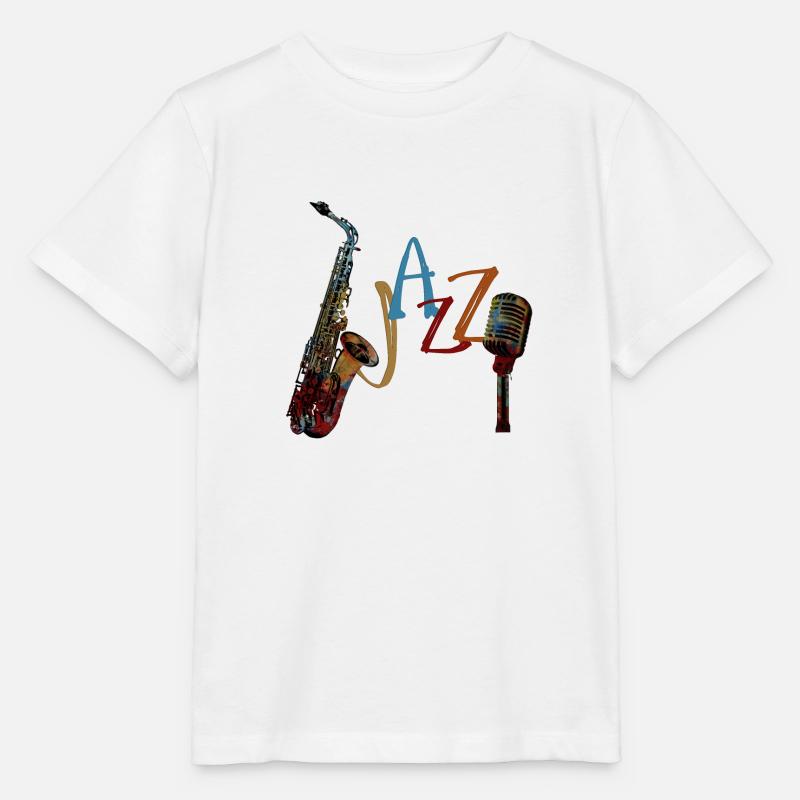 Jazz - Stanley/Stella Kinder T-Shirt MINI CREATOR  - Weiß