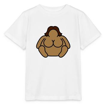 Fat Woman - Stanley/Stella Kinder T-Shirt MINI CREATOR  - Weiß - Vorne - Maike (125cm)
