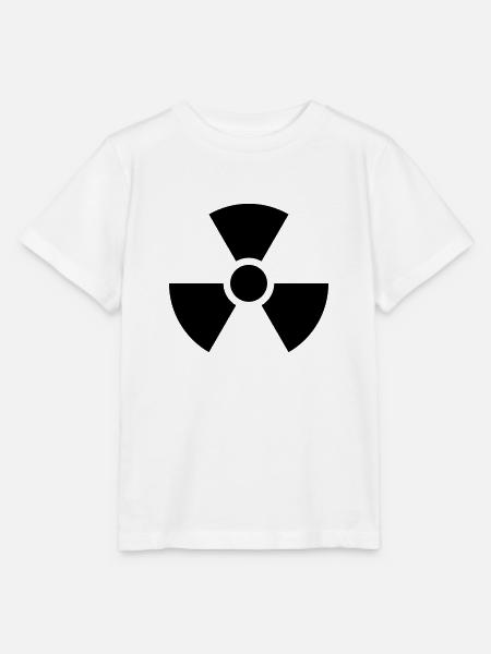radioaktiv - Stanley/Stella Kinder T-Shirt MINI CREATOR - Weiß