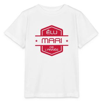Ehe Hochzeit Liebe Paar Ehemann Frau Braut Love - Stanley/Stella Kinder T-Shirt MINI CREATOR  - Weiß - Vorne - Maike (125cm)