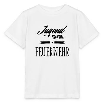 jugend feuerwehr team - Stanley/Stella Kinder T-Shirt MINI CREATOR  - Weiß - Vorne - Maike (125cm)