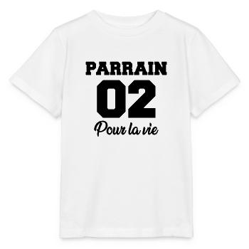 parrain 02 pour la vie - Stanley/Stella MINI CREATOR Kids’ T-Shirt - white - Front - Maike (125cm)