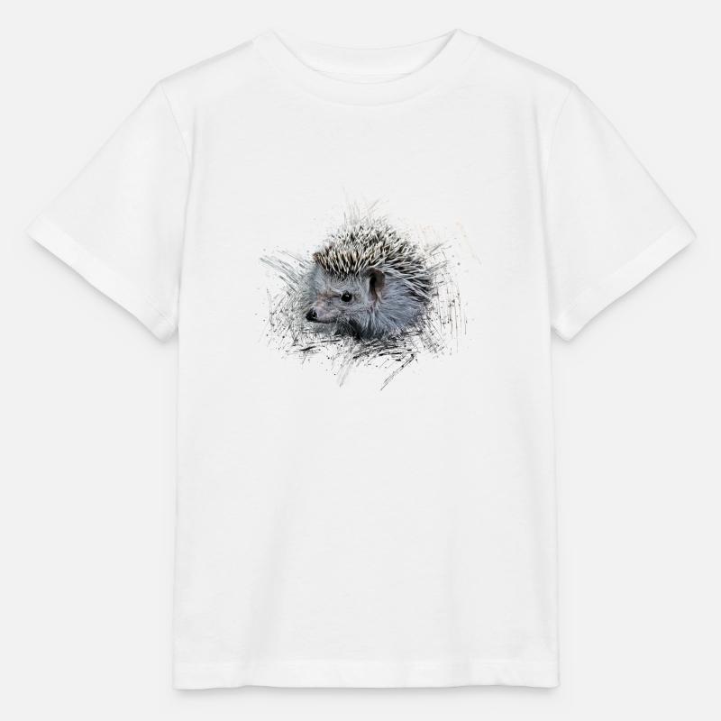 Igel - Stanley/Stella Kinder T-Shirt MINI CREATOR  - Weiß