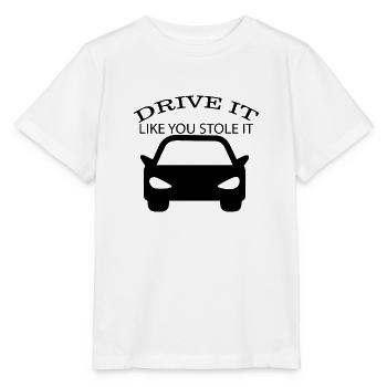 Car car - Stanley/Stella MINI CREATOR Kids’ T-Shirt - white - Front - Maike (125cm)