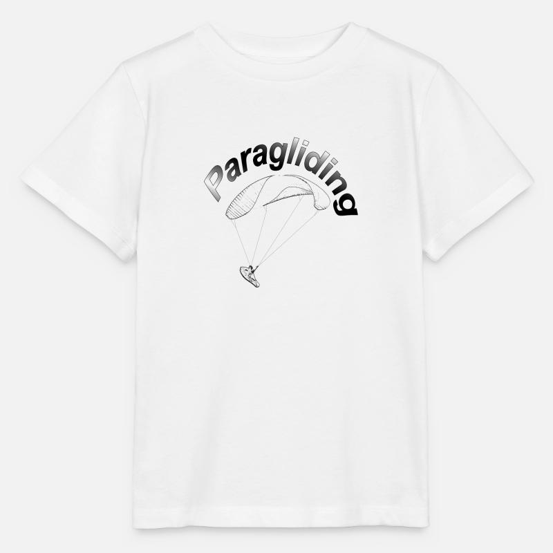 Parapente - T-shirt bio MINI CREATOR Stanley/Stella Enfant - blanc