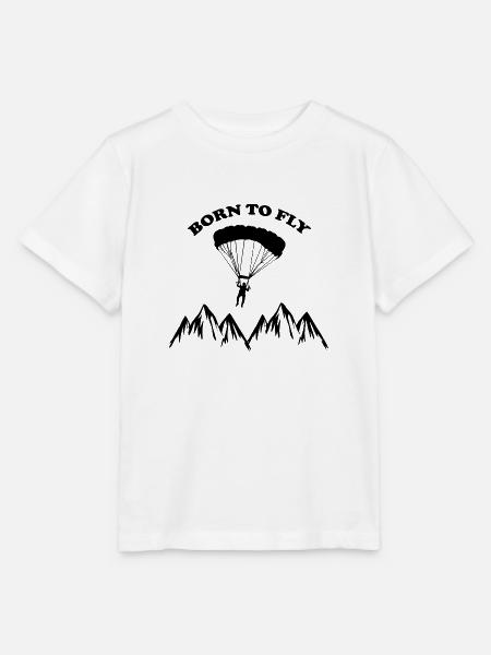 Paragliding - Stanley/Stella Kinder T-Shirt MINI CREATOR - Weiß