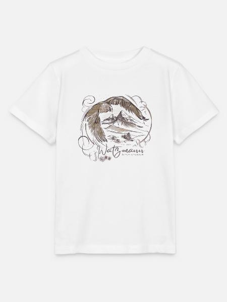 Bartgeier am Watzmann: Die Schönheit der Natur - Stanley/Stella Kinder T-Shirt MINI CREATOR  - Weiß