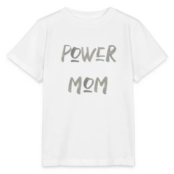 pouvoir maman maman mère enfants parents police - T-shirt bio MINI CREATOR Stanley/Stella Enfant - blanc - Devant - Maike (125cm)