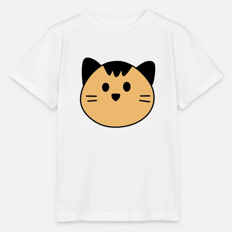 Cute cat - Stanley/Stella Kinder T-Shirt MINI CREATOR  - Weiß