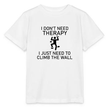 climbing - Stanley/Stella Kinder T-Shirt MINI CREATOR  - Weiß - Vorne - Maike (125cm)
