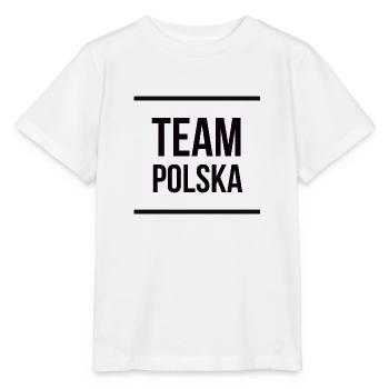 TEAM POLSKA - Stanley/Stella Kinder T-Shirt MINI CREATOR  - Weiß - Vorne - Maike (125cm)