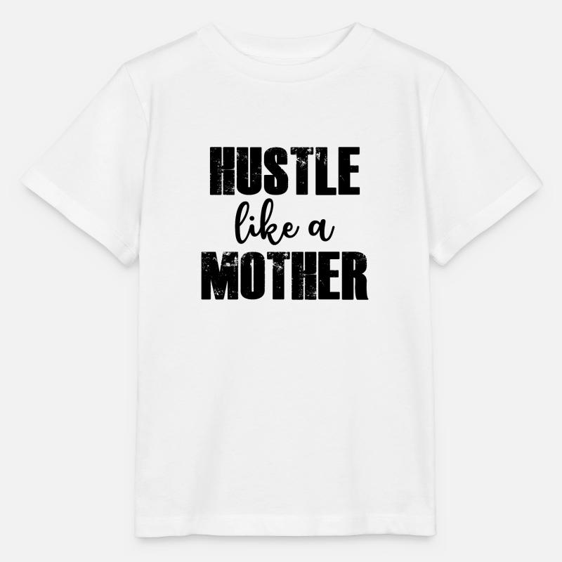 BOUSCULEZ COMME UNE MÈRE - T-shirt bio MINI CREATOR Stanley/Stella Enfant - blanc